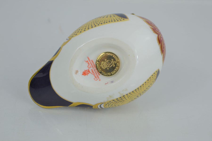 A Royal Crown Derby Carolina Duck with gold stopper - Image 2 of 2