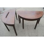 A 19th century mahogany dining table a/f