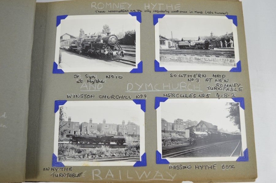 A vintage album of steam locomotives to include the Crystal palace special 1954, Union of South - Image 3 of 16
