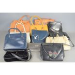 A group of vintage handbags to include Studio Harmonique, Jane Shilton examples, together with a