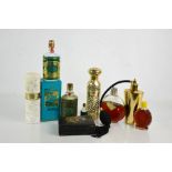 A group of vintage perfume bottles, including some full examples, and No.4711 Echt Kolnisch Wasser