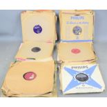 A group of 78rpm records to include The Crickets, Eve Boswell, Don Rondo, The Tunettes, Guy