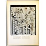 Eduardo Paolozzi (1924-2005):Pieces for Orchestra, woodblock print, limited edition 4/200, signed