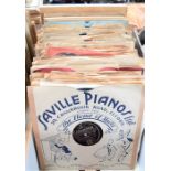 A group of Frank Sinatra 78rpm records to include some early examples and samplers for radio