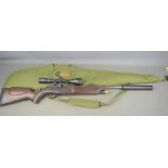 A Umarex Hammerli Air Magnum 850.22 air rifle with Hawke Sport sight