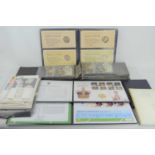 A group of Medallic first day covers to include some silver examples together with a quantity of