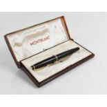 A Montblanc style pen in a the original case