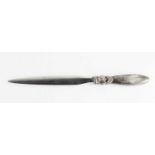 A Georg Jensen sterling silver letter opener19.5cm