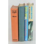 A group of four signed books comprising of Eleanor Morton "Not all Laughter", Bernard Martin "John