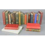 A group of collectible books to include W.M Thackeray "Ballads and Tales", R.M Ballantyne "The Coral