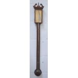 A 20th century mahogany stick barometer