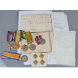 A WWI medal group to Lieut S.G Rendel and to his son A.C Lorraine with paperwork