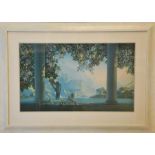 Two prints: Maxwell Parish, Daybreak, colour print, 44 by 72cm, together with Harold Speed,