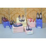 Fifteen pairs of brand new ladies shoes, various sizes and brands to include Bisue, Cefalu and