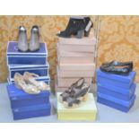 Fifteen pairs of brand new ladies shoes, various sizes and brands to include Caprice, Alpe, Vitti