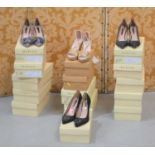 Fifteen pairs of brand new ladies shoes, various sizes and brands to include Cara and Marion.