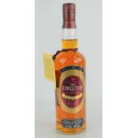 A bottle of The Singleton of Auchroisk 10yr old single malt Scotch whisky