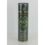 A bottle of Glen Ord single malt Scotch whiskey aged 12 years