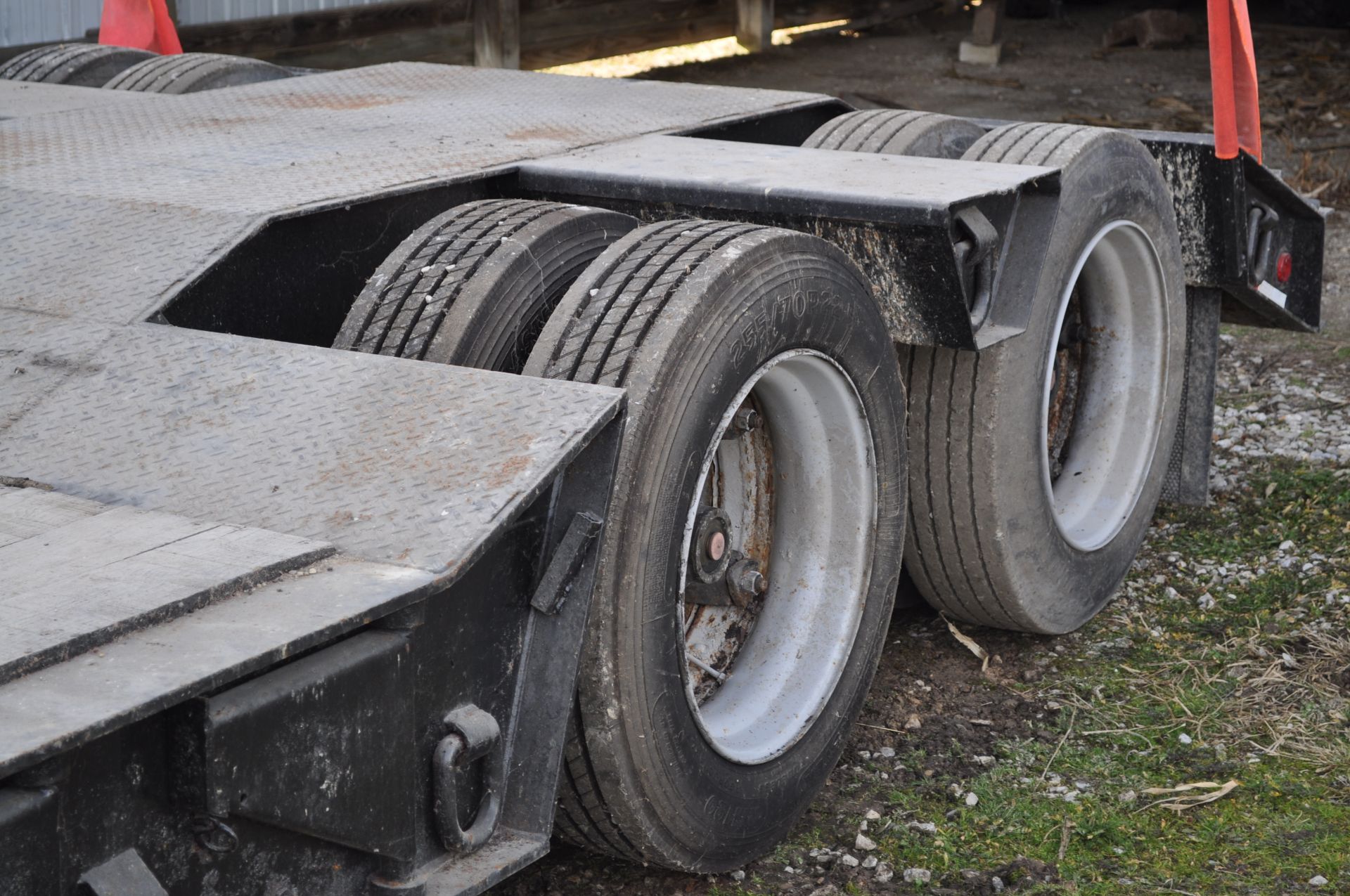 1990 Trail King TK70DGP-432 hyd detach trailer, NEW self contained power unit, 22’ well, 43’ overall - Image 7 of 16