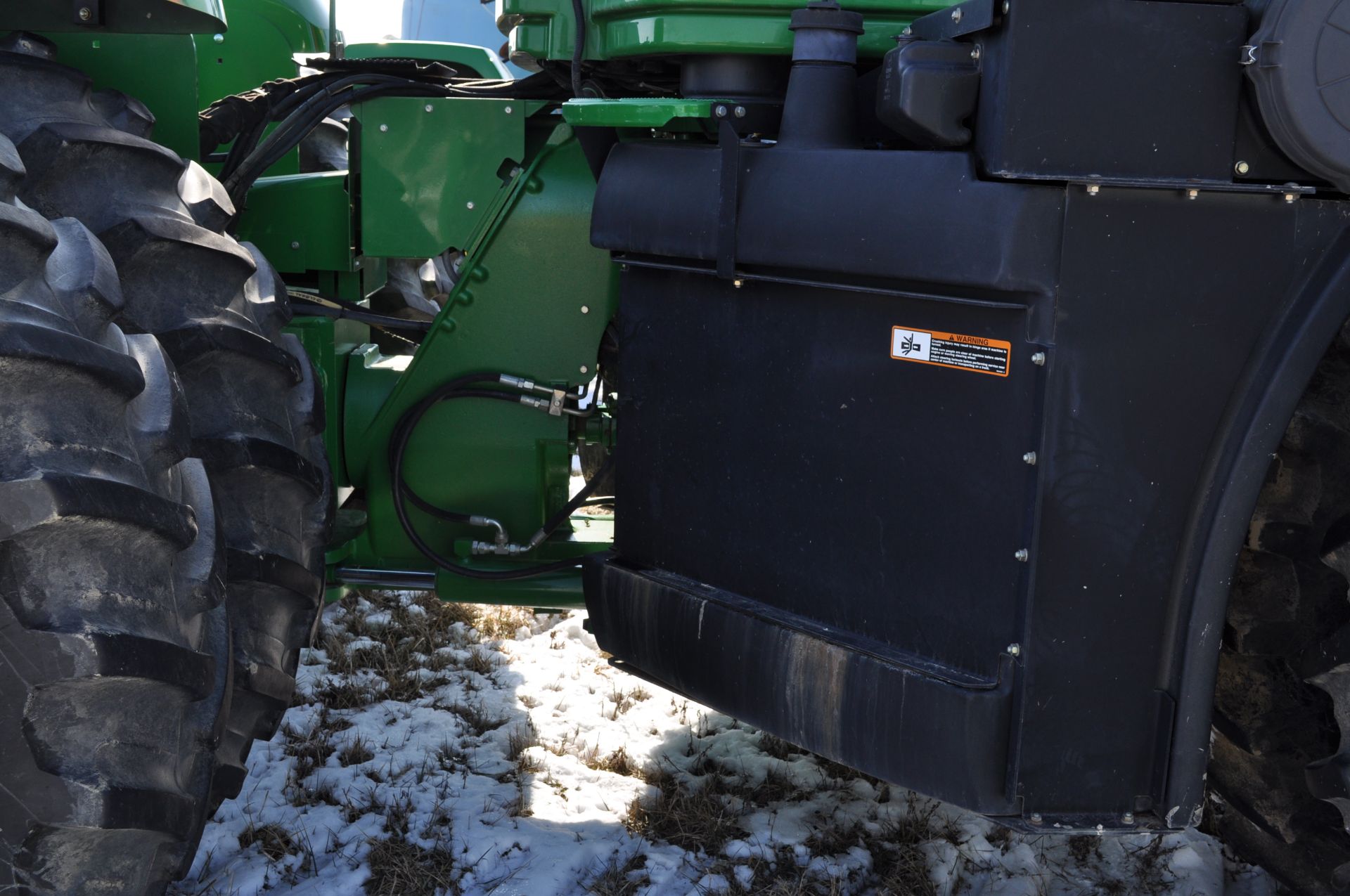 John Deere 9220 tractor, 4WD, 520/85R42 duals, power shift, rear wheel wts, 4 hyd remotes, 3pt, - Image 18 of 35