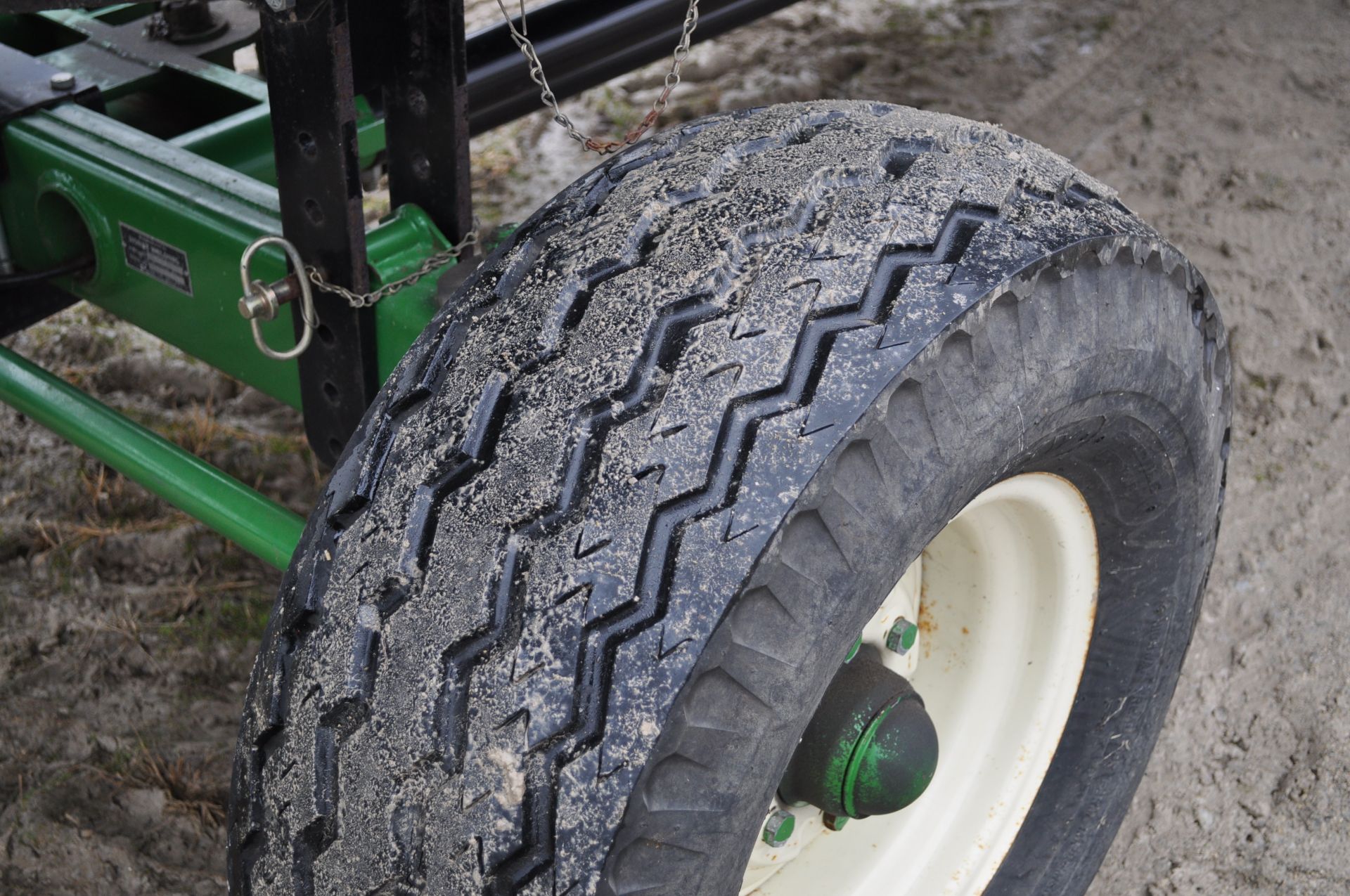 40’ Horst CHCF all-wheel steer header cart, 11L-15FI tires, lights, SN 103623 - Image 6 of 13