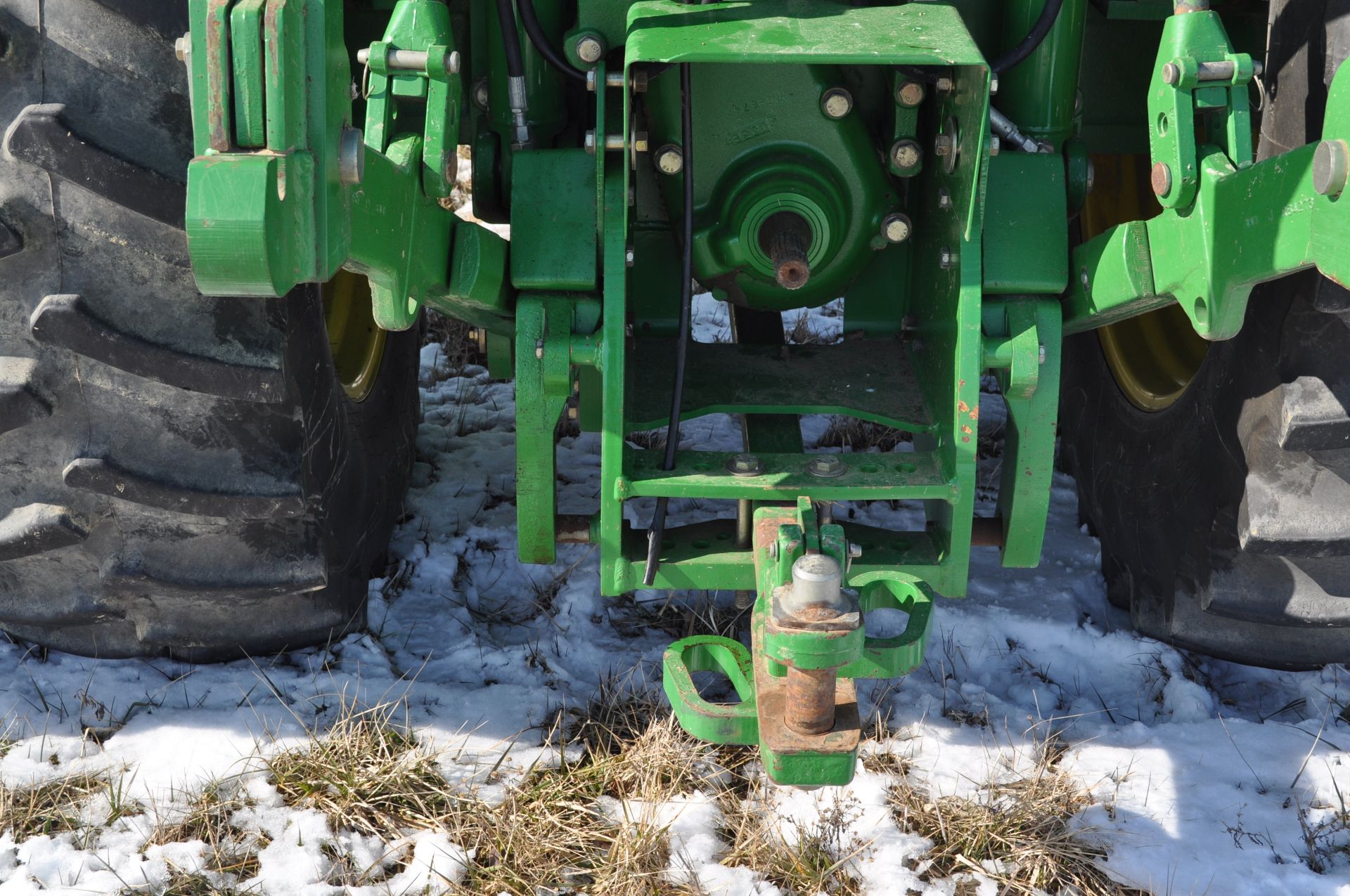 John Deere 9220 tractor, 4WD, 520/85R42 duals, power shift, rear wheel wts, 4 hyd remotes, 3pt, - Image 13 of 35