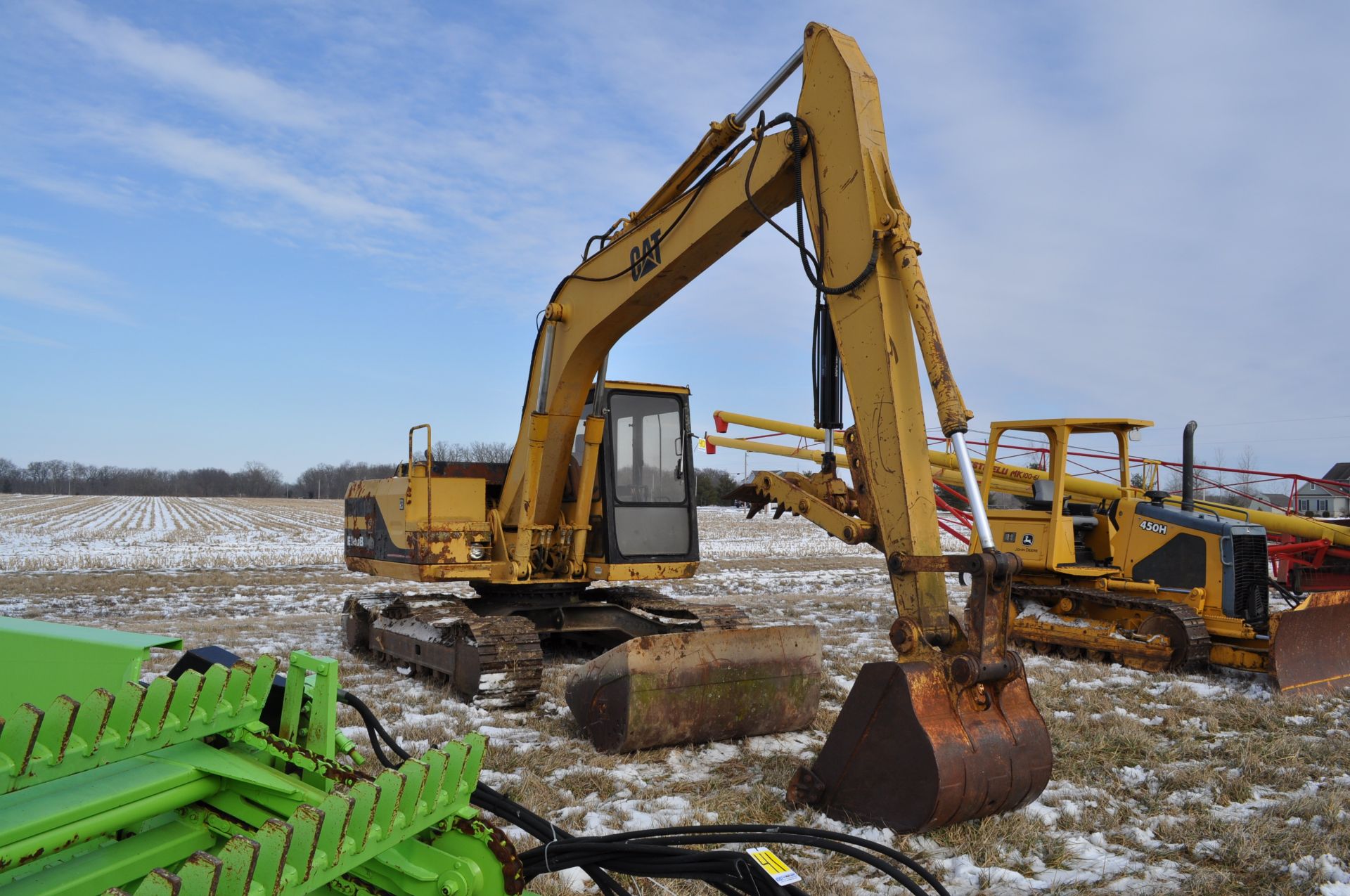 CAT E120B excavator, hyd thumb, 36” bucket, ditch bucket, 5274 hrs, SN 001200 - Image 5 of 16