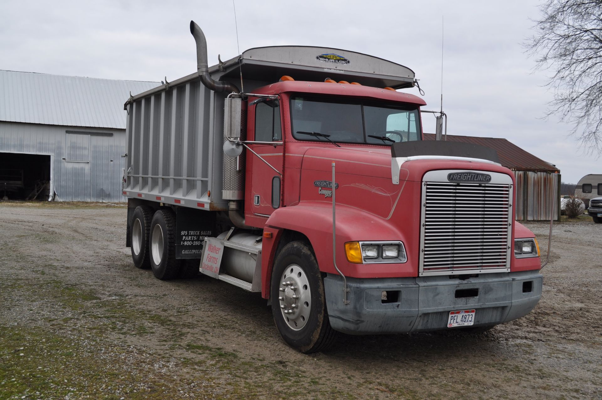 1991 Freightliner FLD dump truck, Cummins 855 Formula 350 engine, Eaton Performance 9 spd, 16’ Pro - Image 36 of 38