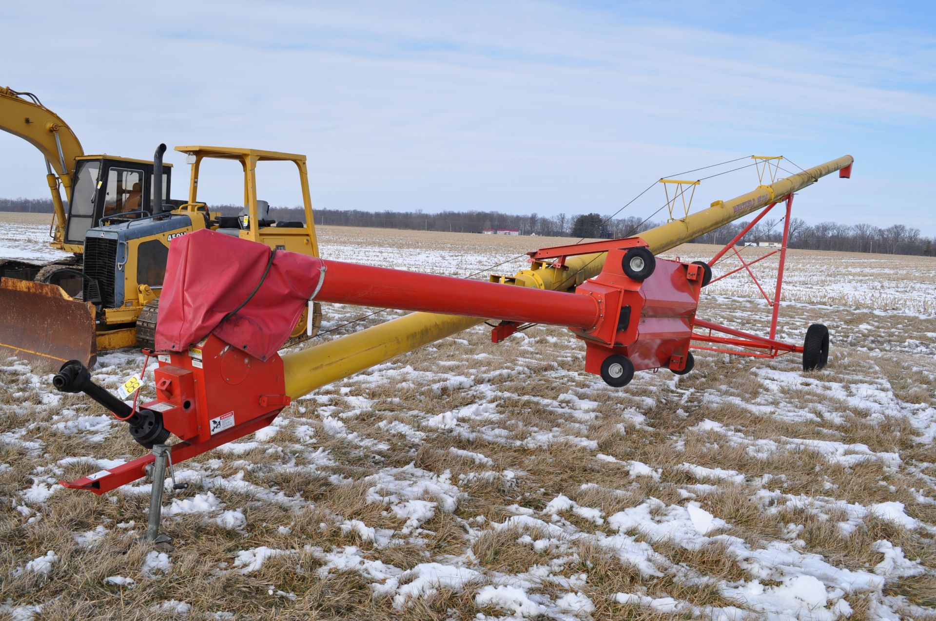 Westfield MK 100-61 swing away auger, 540 PTO