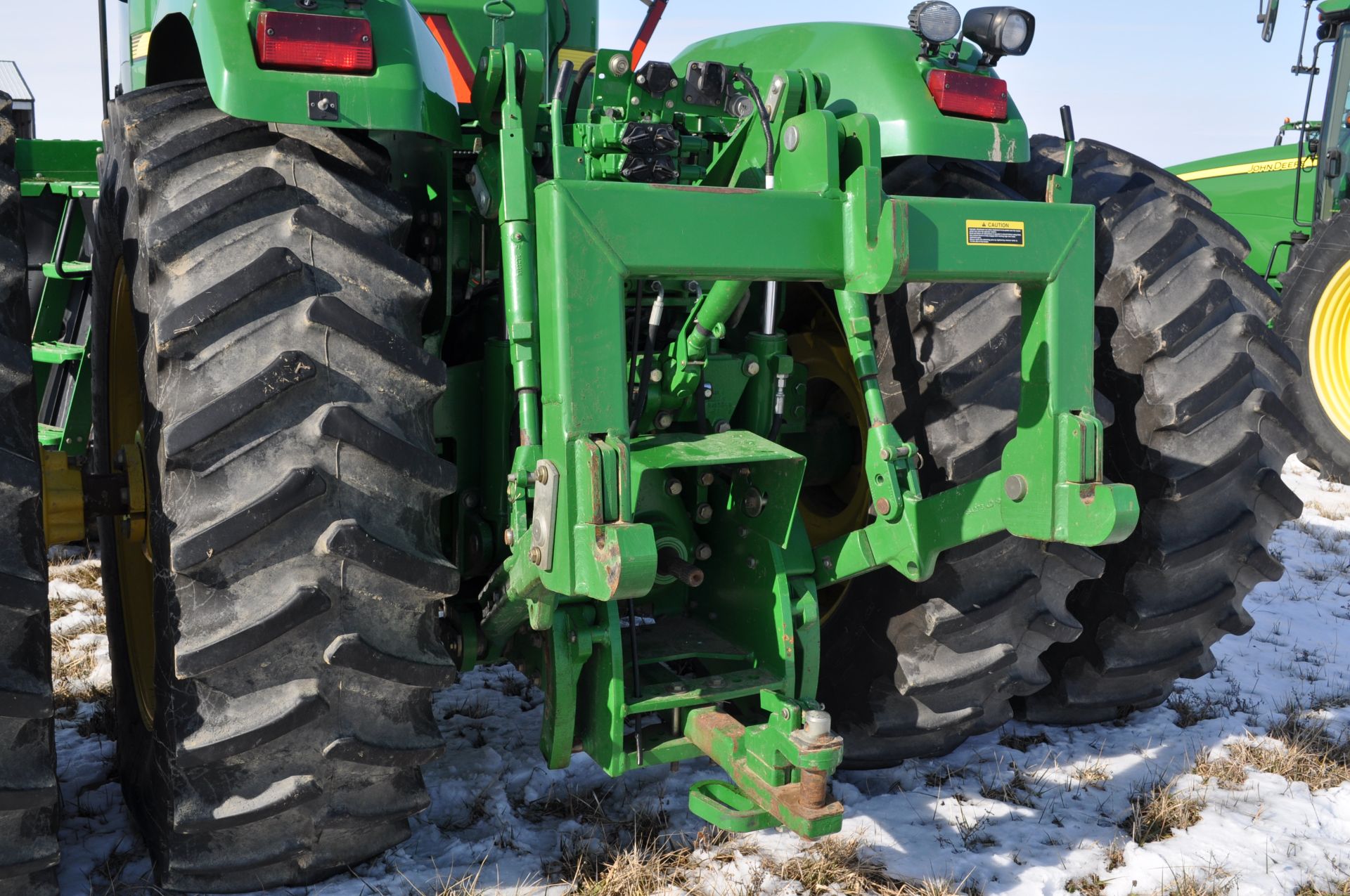 John Deere 9220 tractor, 4WD, 520/85R42 duals, power shift, rear wheel wts, 4 hyd remotes, 3pt, - Image 12 of 35