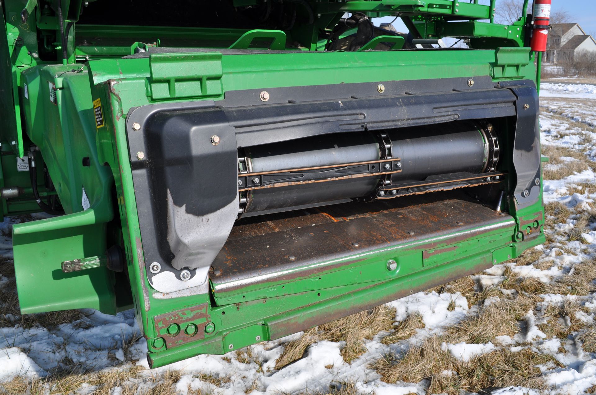 John Deere S680 combine, 1250/50R32 drive tires, 750/65R26 rear tires, PWRD, yield monitor, poly - Image 12 of 41