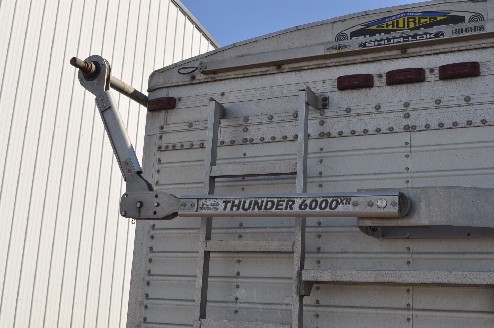 40’ 1998 Timpte hopper bottom trailer, commercial hoppers, 11R24.5 tires, spring ride, 4 alum - Image 13 of 21