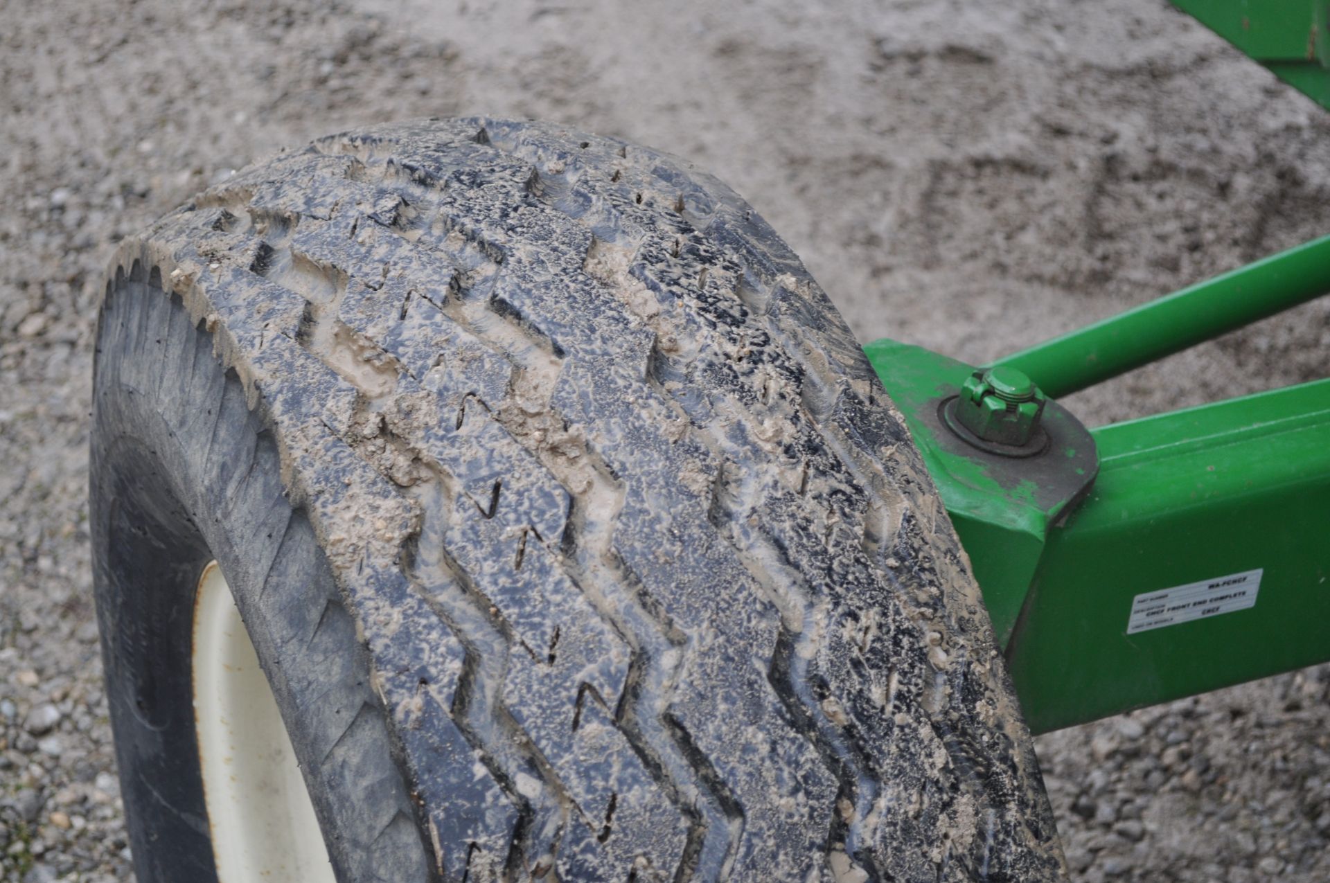 40’ Horst CHCF all-wheel steer header cart, 11L-15FI tires, lights, SN 103623 - Image 8 of 13