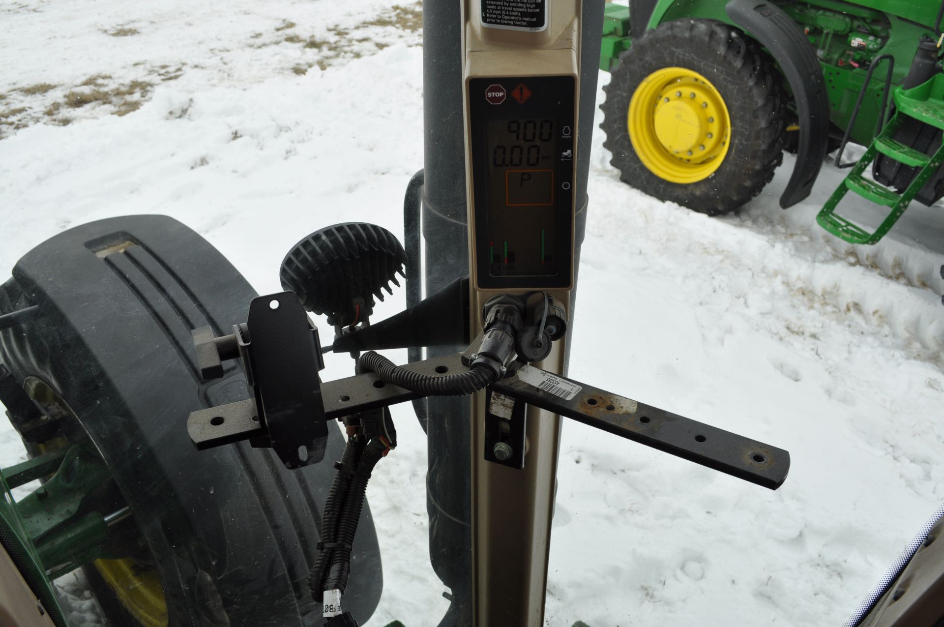 John Deere 8430 tractor, MFWD, 480/80R50 duals, 420/85R34 front, power shift, front fenders, front - Image 34 of 37