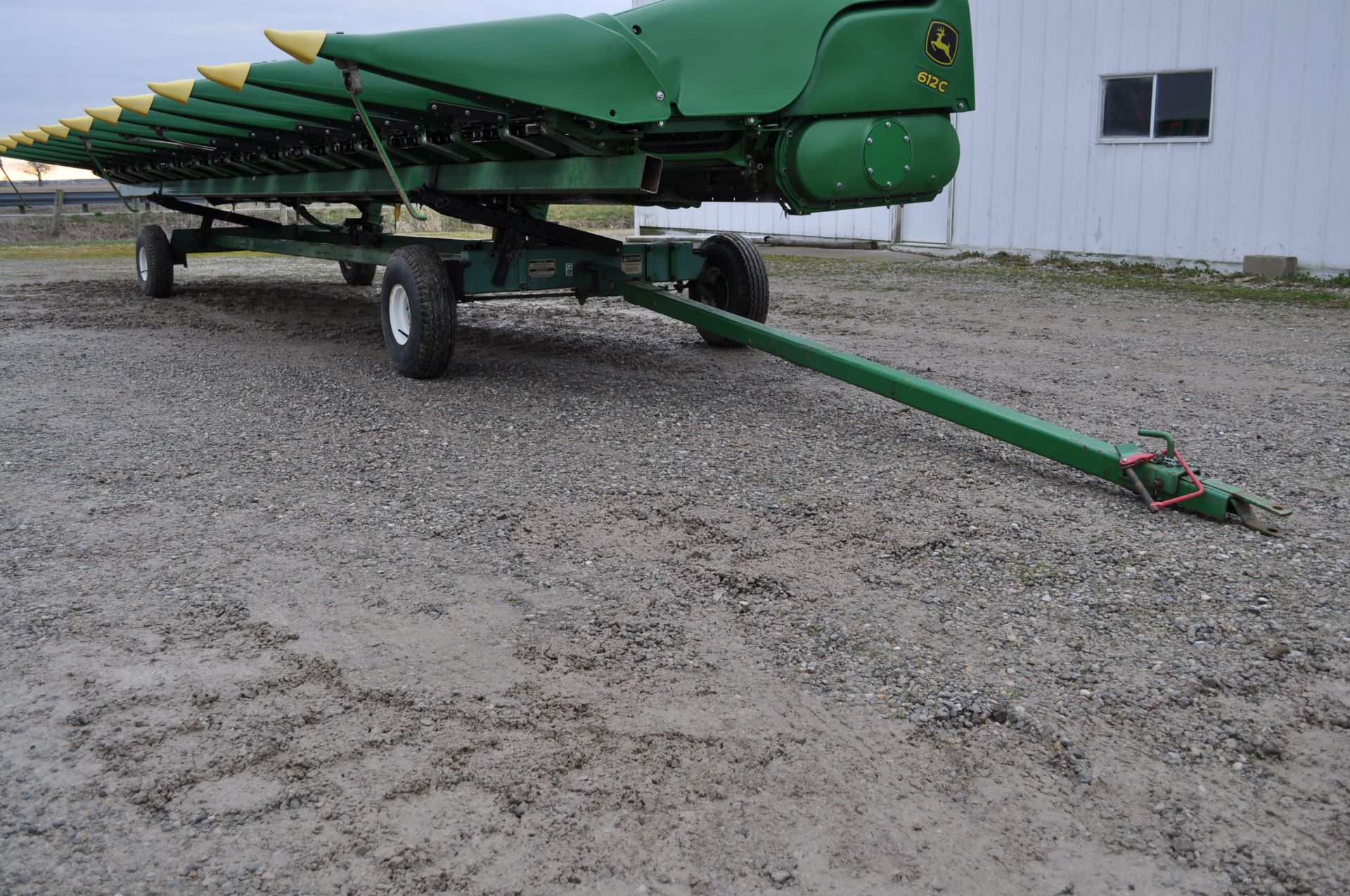 30’ Unverferth header cart, 7.50-10 tires