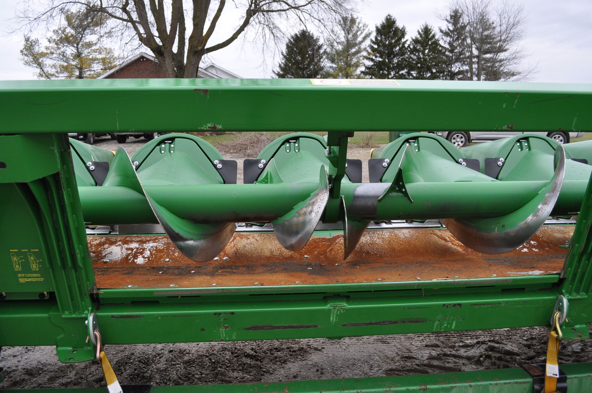 John Deere 612C corn head, height sensors, row sense, knife rolls, (2) NDY stalk stompers, SN - Image 11 of 27