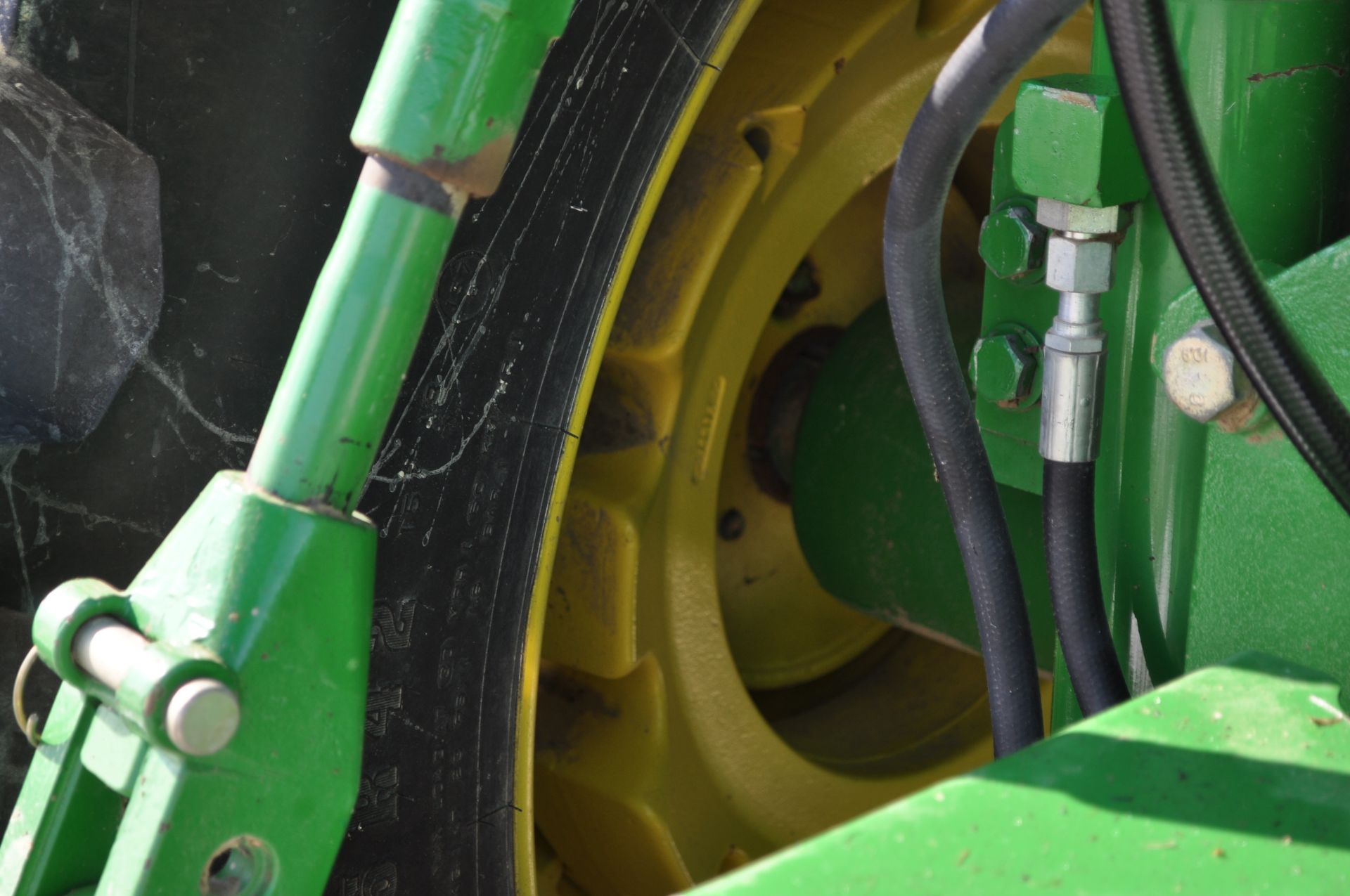 John Deere 9220 tractor, 4WD, 520/85R42 duals, power shift, rear wheel wts, 4 hyd remotes, 3pt, - Image 16 of 35