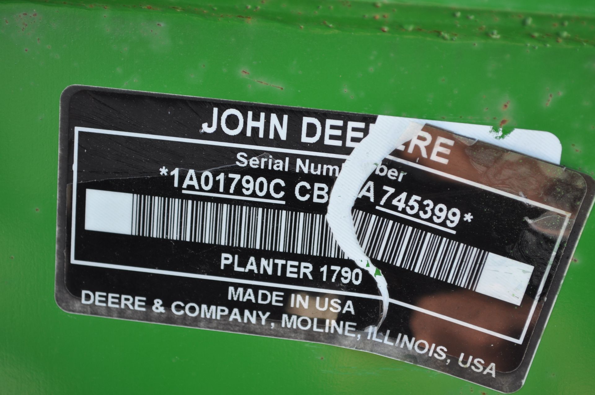 John Deere 1790 16/32 planter, front fold, CCS, markers, no-till coulters, John Deere vac meters, - Image 5 of 45