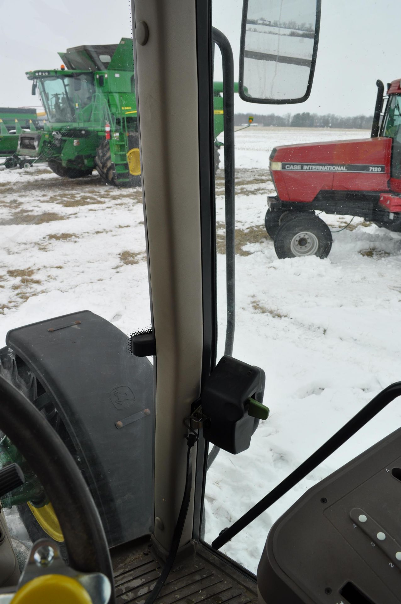 John Deere 6430 tractor, MFWD, C/H/A, 6x4 trans, 460/85R38 rear, 420/85R24 front, front fenders, - Image 35 of 36