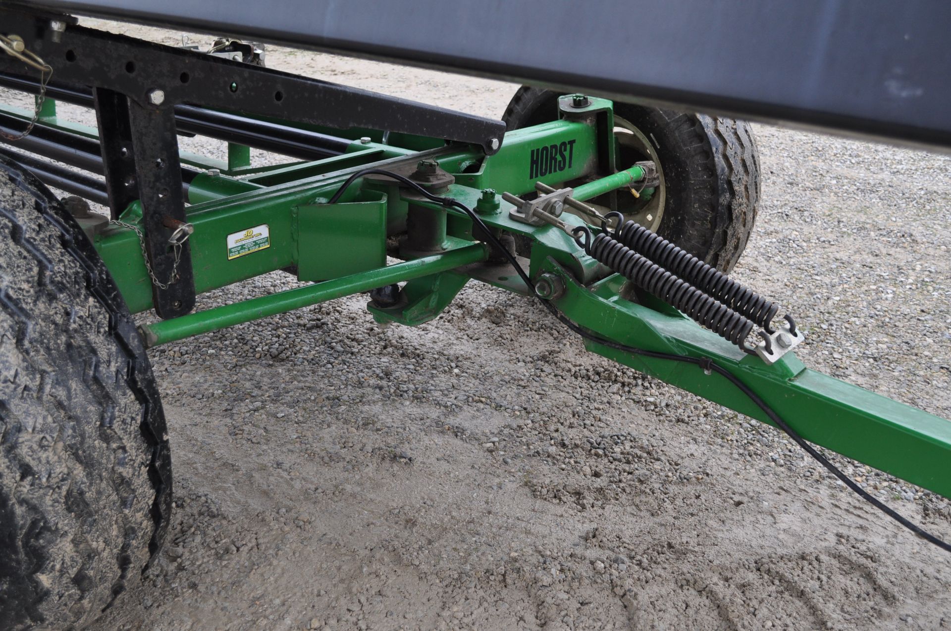 40’ Horst CHCF all-wheel steer header cart, 11L-15FI tires, lights, SN 103623 - Image 10 of 13