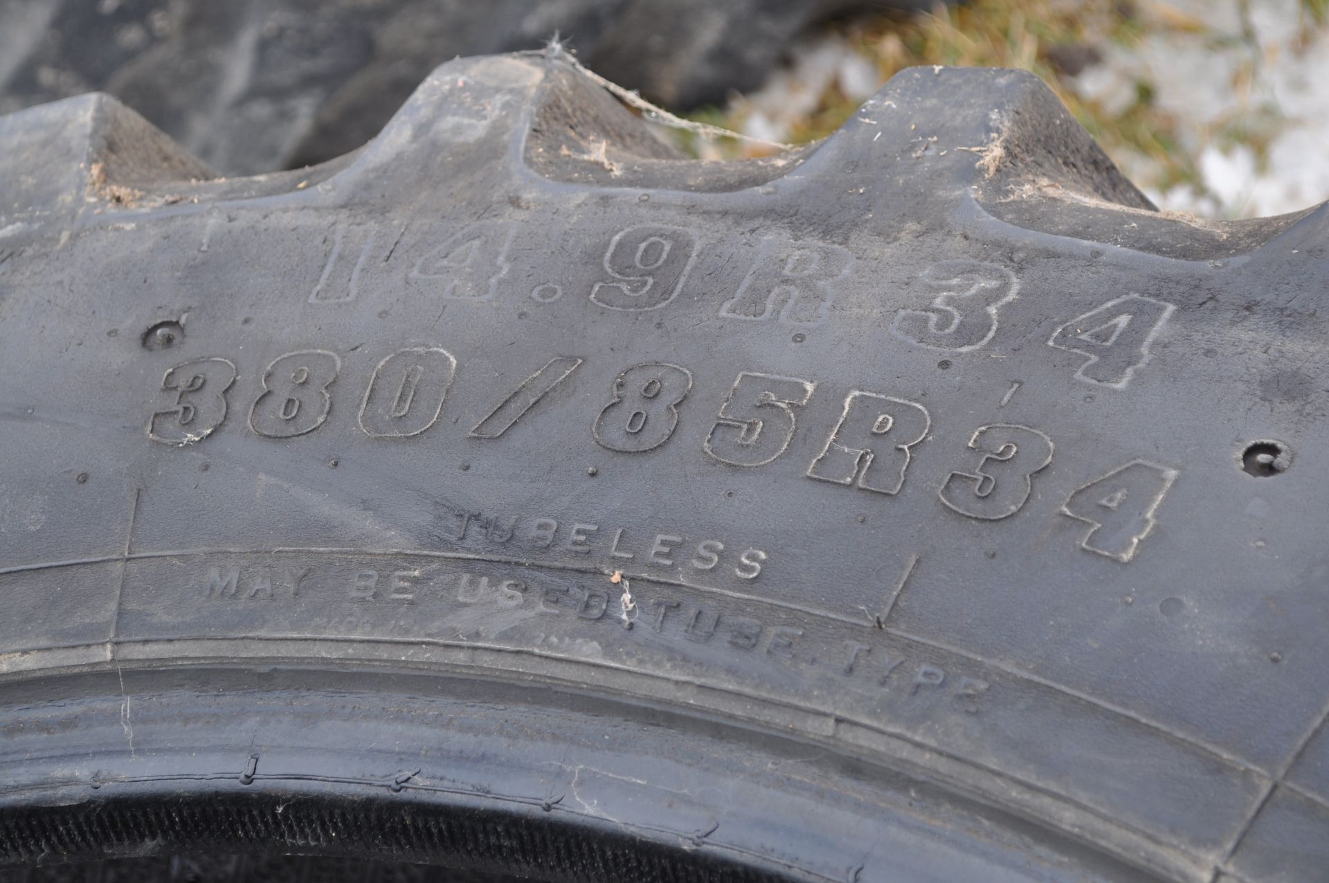 pair 380/85R34 tires - Image 3 of 3