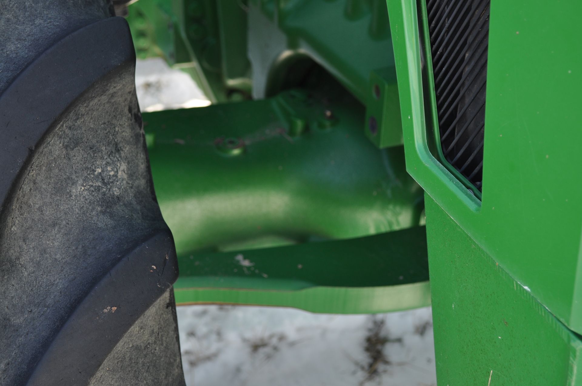 John Deere 8430 tractor, MFWD, 480/80R50 duals, 420/85R34 front, power shift, front fenders, front - Image 11 of 37