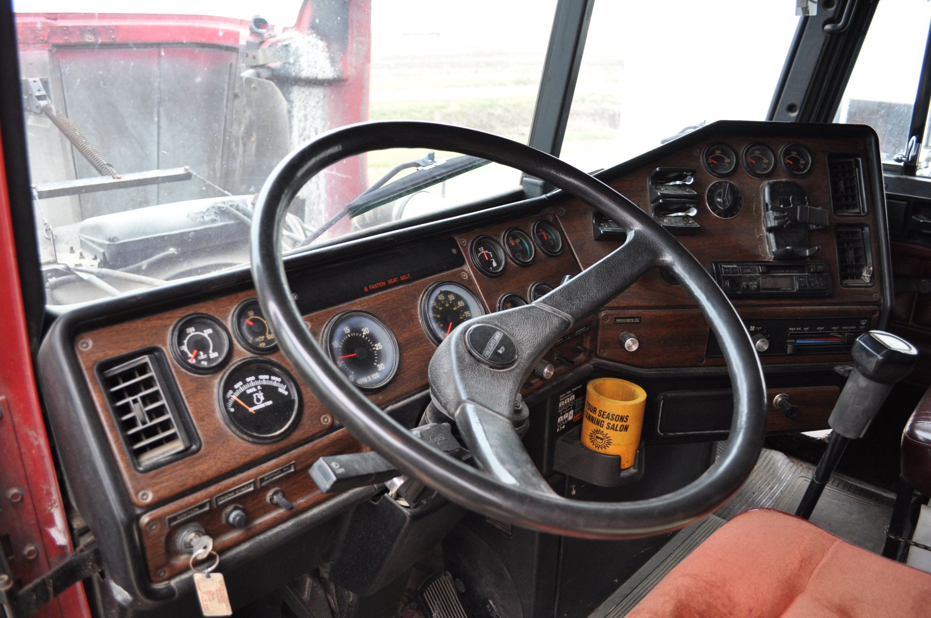 1991 Freightliner FLD dump truck, Cummins 855 Formula 350 engine, Eaton Performance 9 spd, 16’ Pro - Image 29 of 38