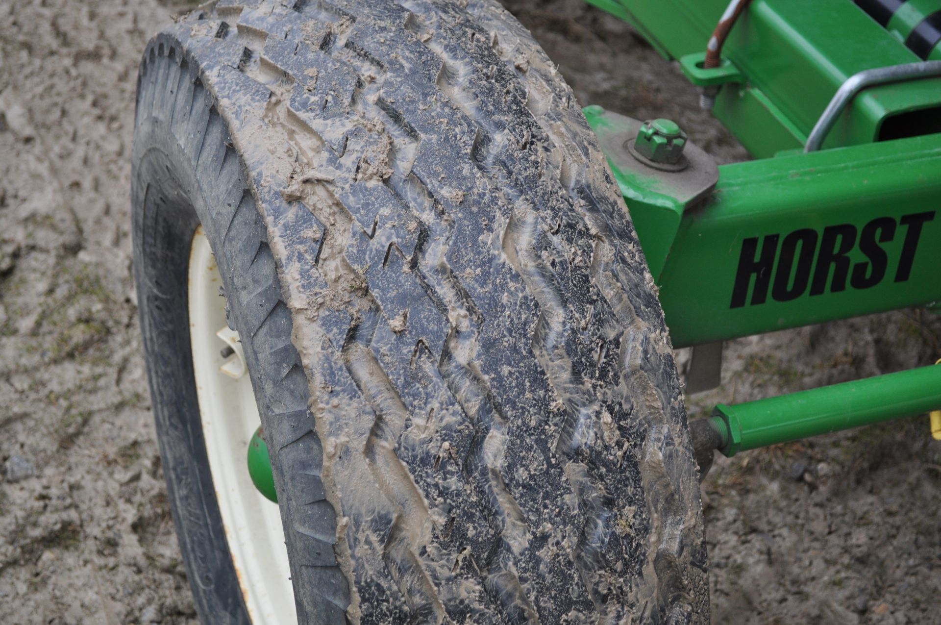 40’ Horst CHCF all-wheel steer header cart, 11L-15FI tires, lights, SN 103623 - Image 7 of 13