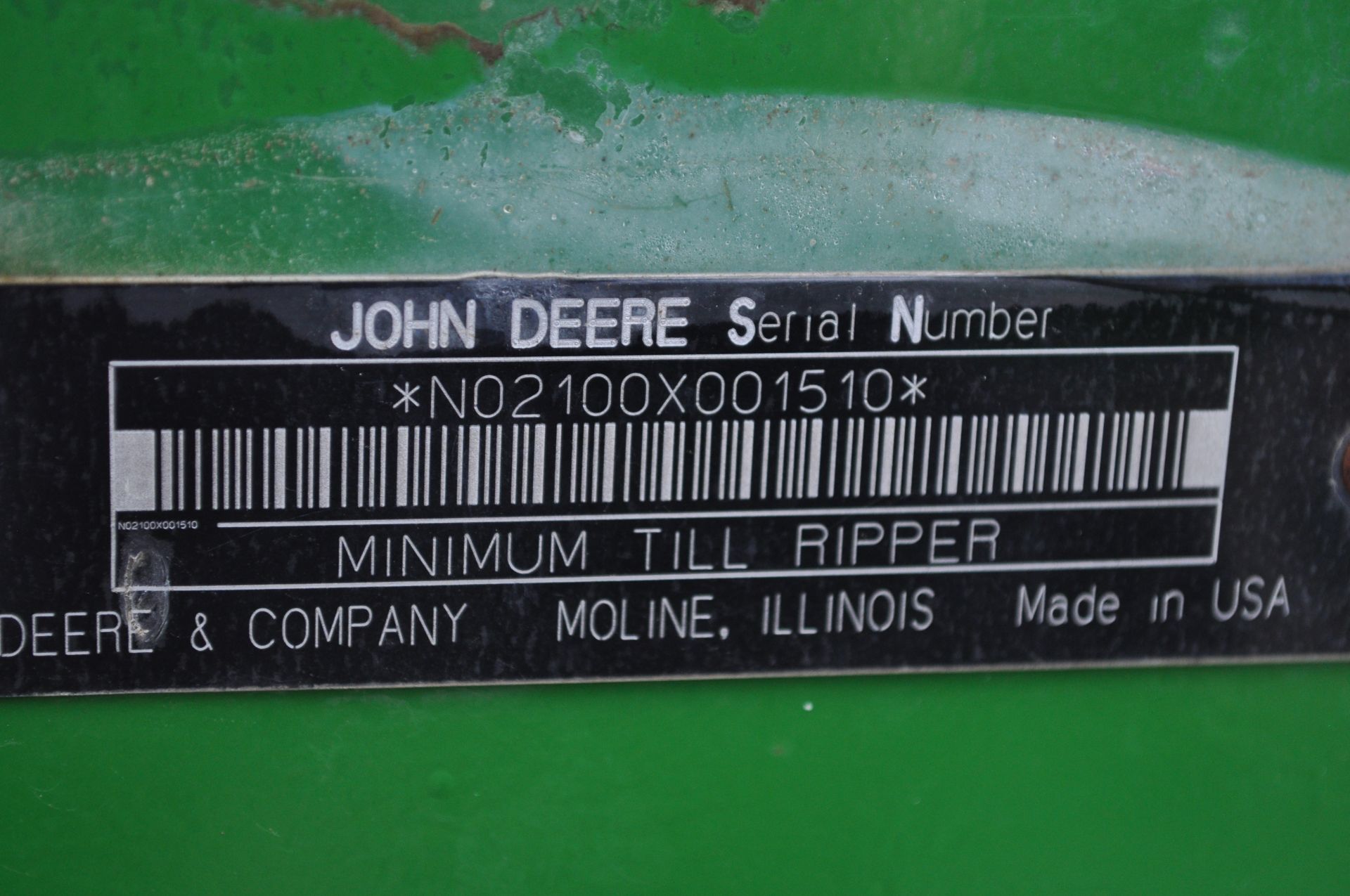 7-shank John Deere 2100 inline ripper, 3pt, leading coulters, shin guards, depth wheels, lights, - Image 16 of 16