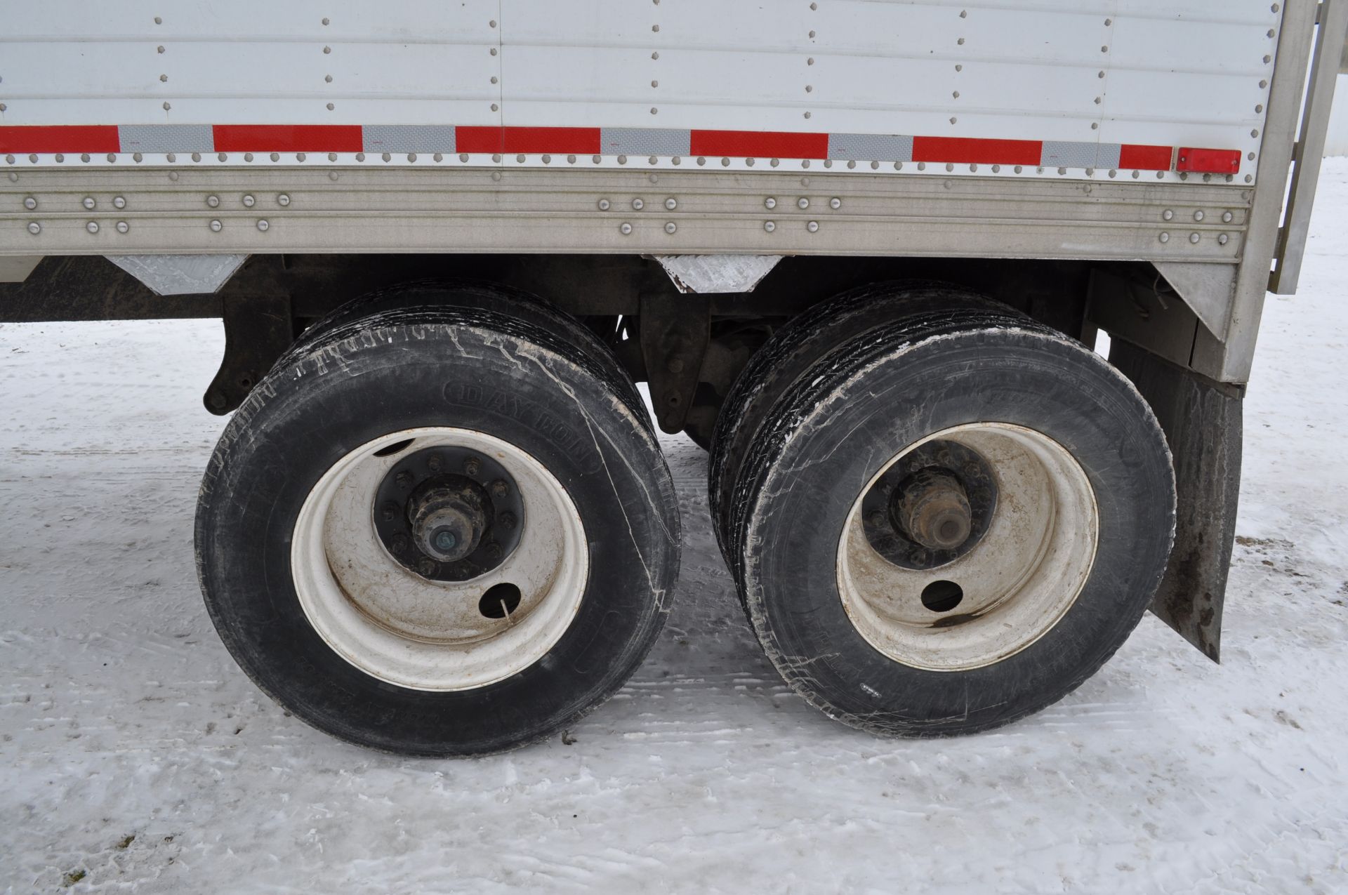1993 42’ Timpte hopper bottom trailer, spring ride, 11R24.5 tires, roll tarp, VIN H42221PB084815 - Image 13 of 19