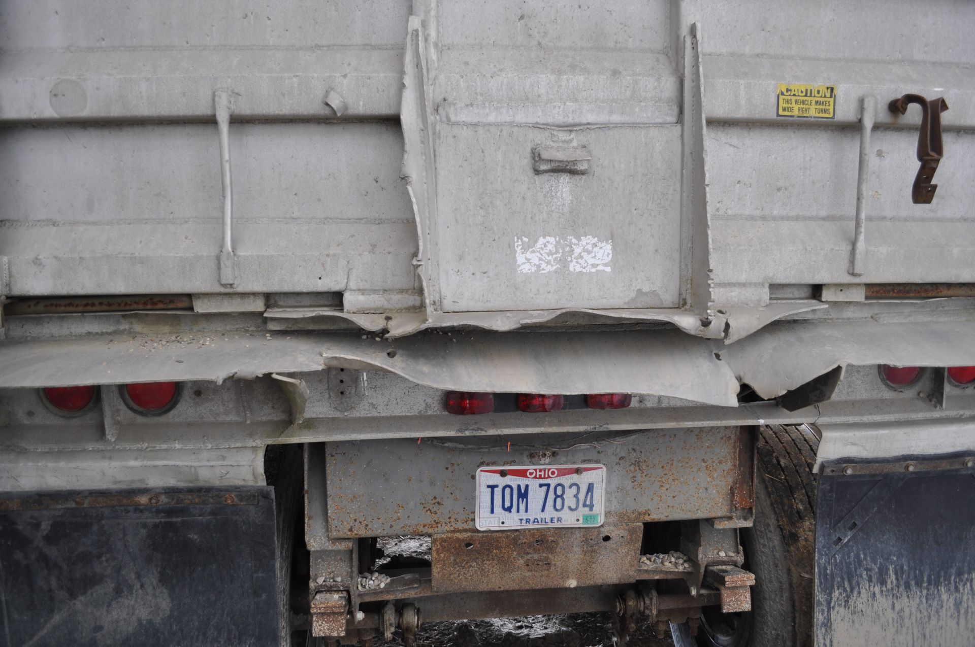 30’ Hobbs frame dump trailer, steel frame, alum dump, tri axle, 11R22.5 tires, tarp, coal chute, - Image 13 of 23