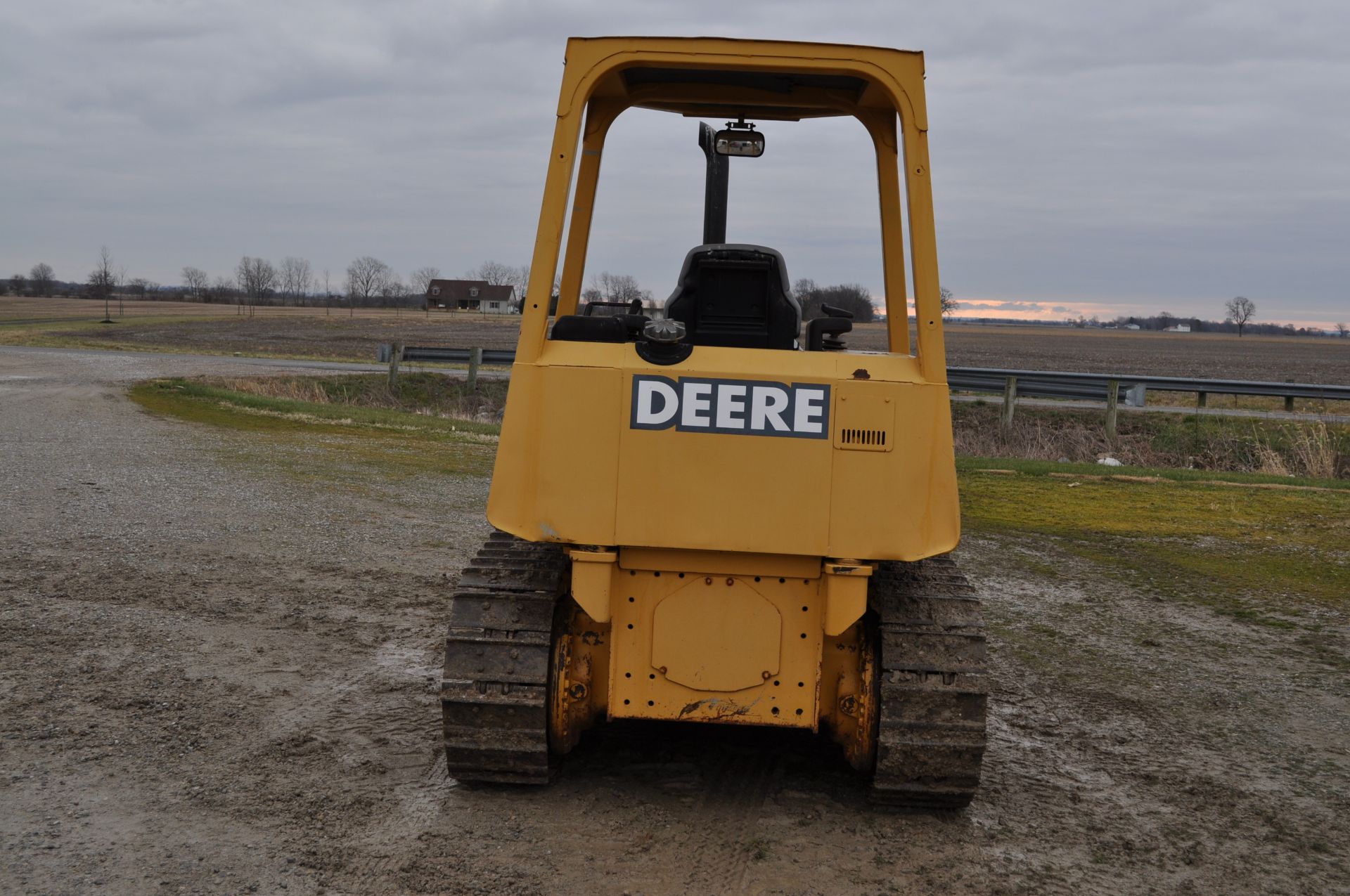 John Deere 450 H dozer, 7 ½’ 6-way blade, 14” tracks, 3597 hrs, SN T0450HX908678 - Image 10 of 22