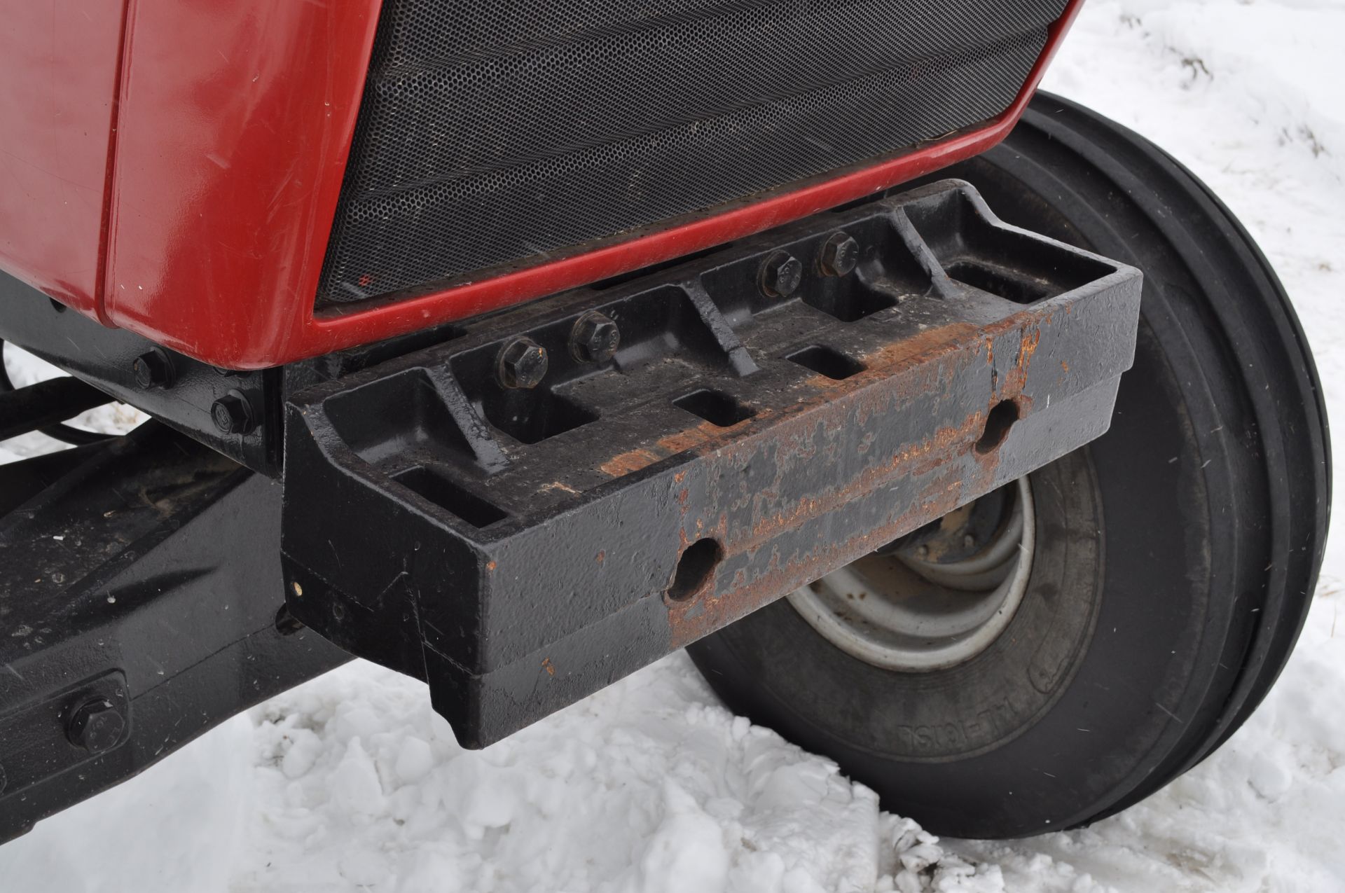 Case IH 7120 tractor, 2WD, power shift, 18.4 R 42 tires, 540/1000 PTO, 3 hyd remotes, 3 pt, shows - Image 14 of 37