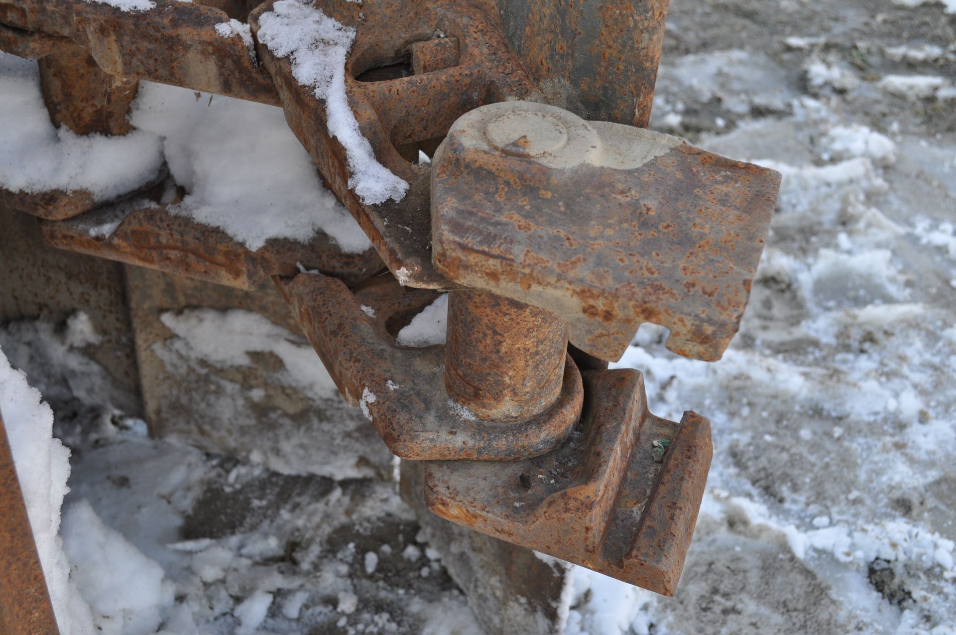 27” tracks for Inter-drain trencher, like new, street pads - Image 6 of 6